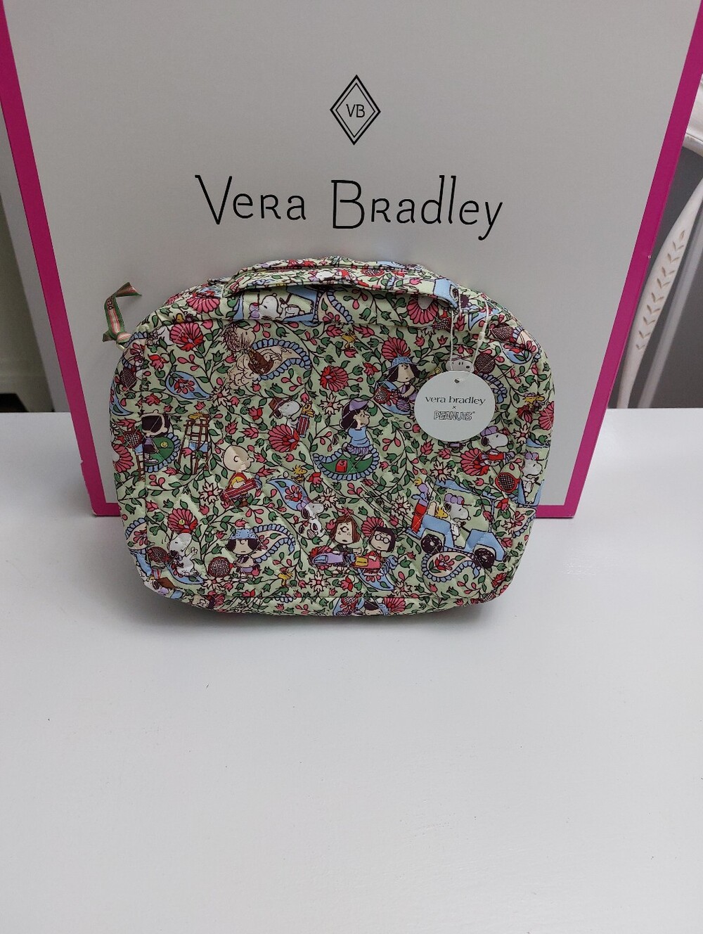 Vera Bradley Hanging Organizer Peanuts Snoopy Country Club NWT